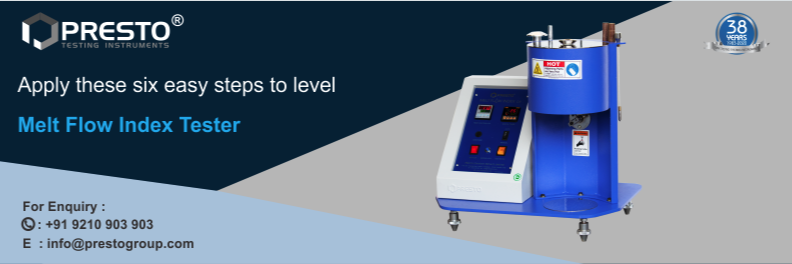 Apply These Six Easy Steps to Level Melt Flow Index Tester